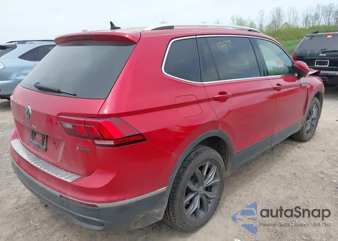 2022 Volkswagen Tiguan 2.0T Se из США, поврежденный, VIN 3VV2B7AX9NM129948
